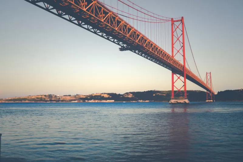 Image of 25 de Abril Bridge for Lisbon City Tour